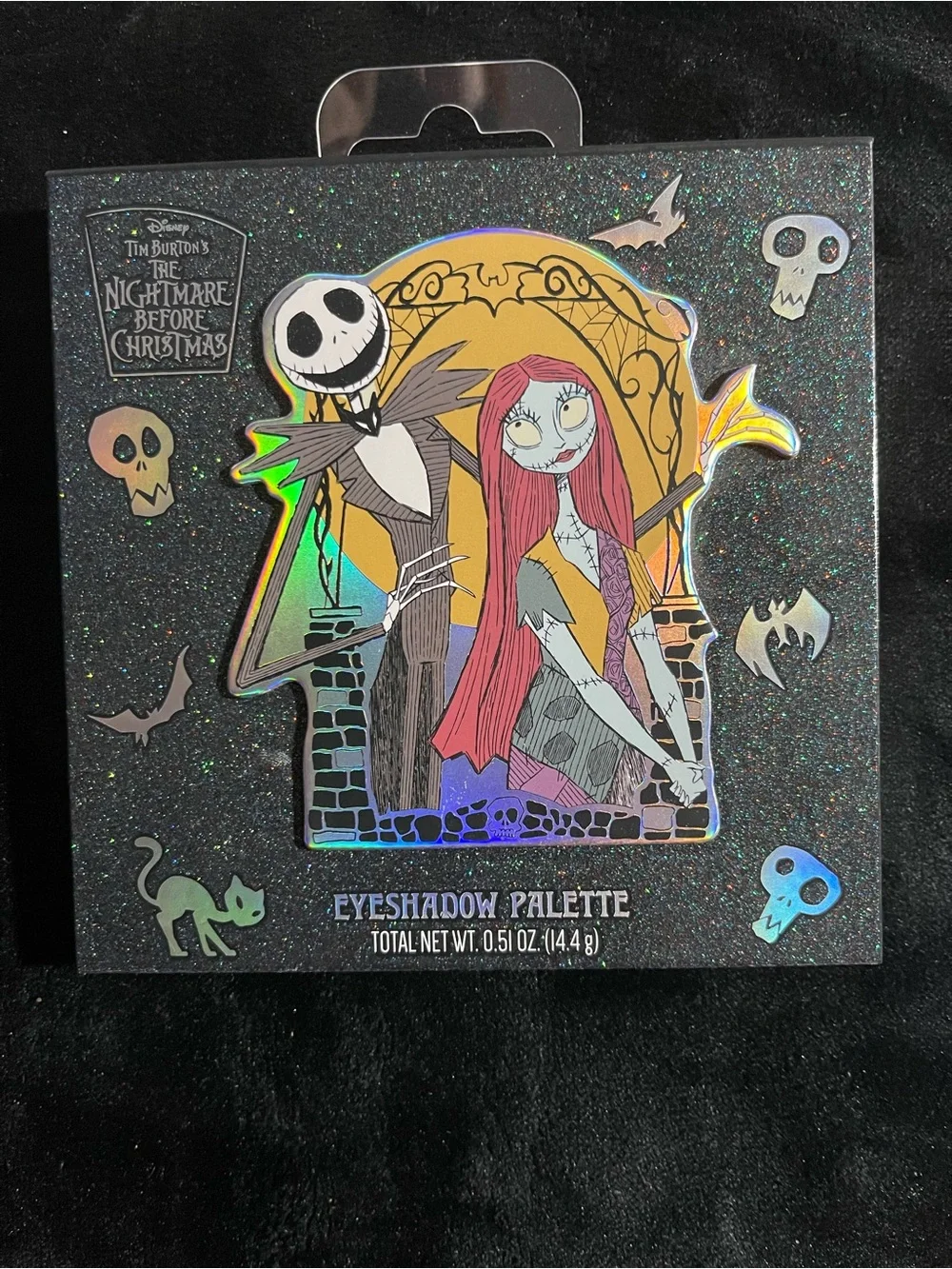 The Nightmare Before Christmas eyeshadow pallet